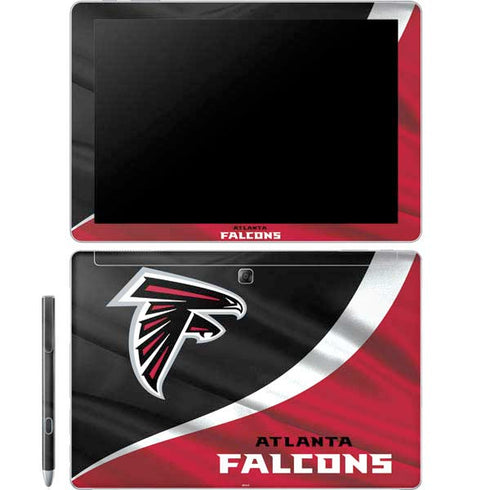 NFL Atlanta Falcons Galaxy Book 12in Skin
